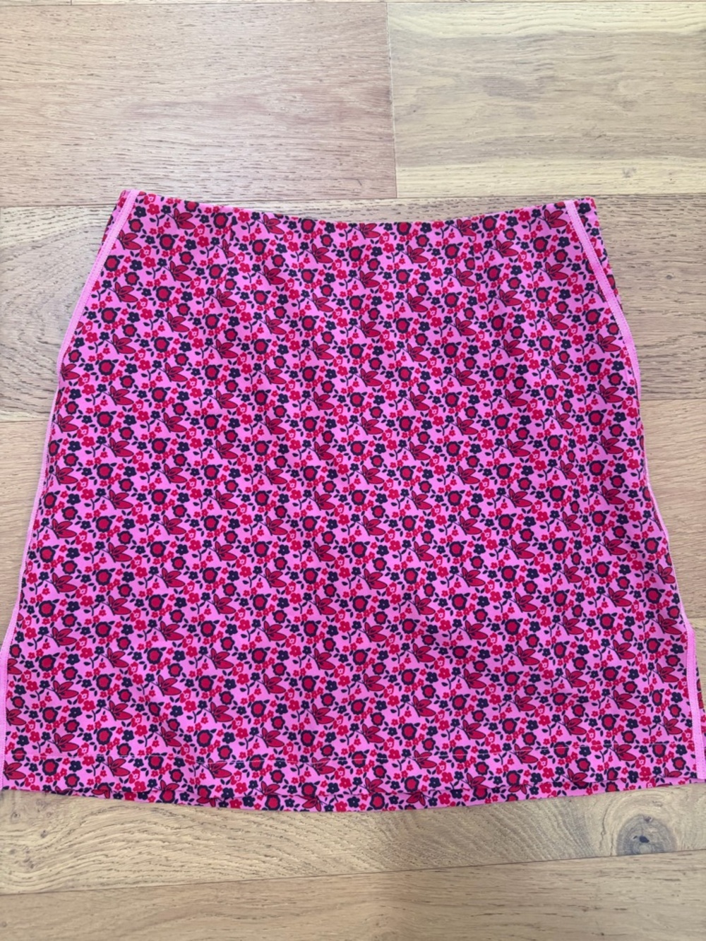 Golftini Women’s Performance Pink Floral Athletic Golf Skort 6L EUC